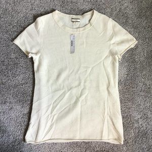 J. Crew cream cashmere sweater - new with tags